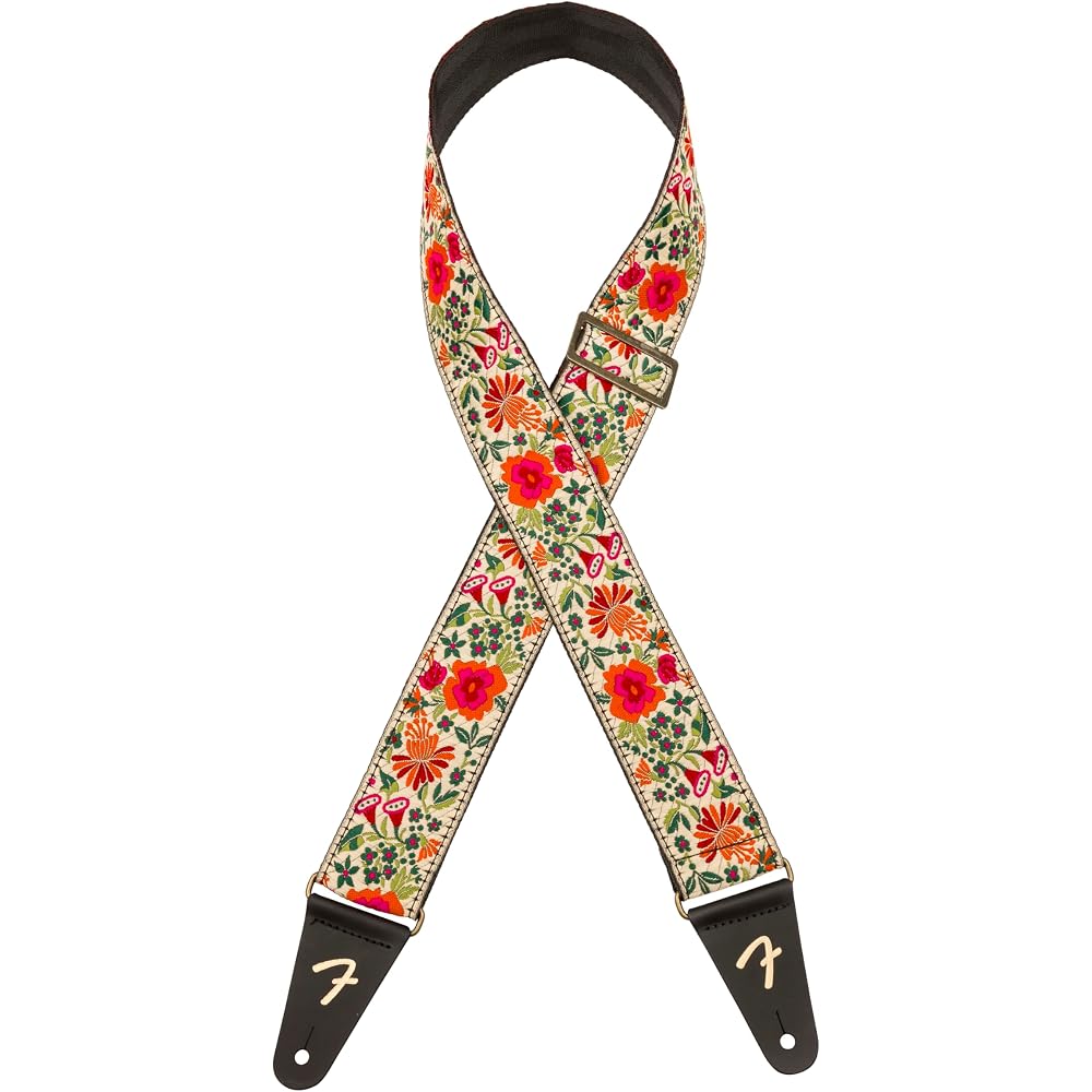 Fender Mosaic Jacquard Strap Cream Guitar Strap