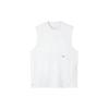 Running Tank Top Men's White (Unisex) Running Tank Tops DX0929 100