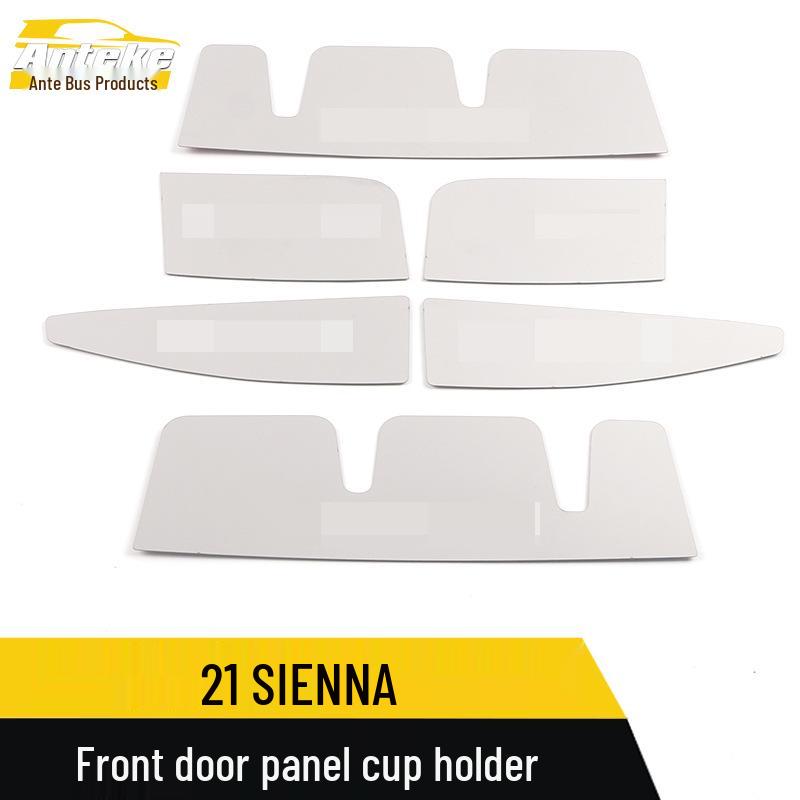 2021 Sienna Front Door Cup Holder Decorative Sequins Sticker Accessory