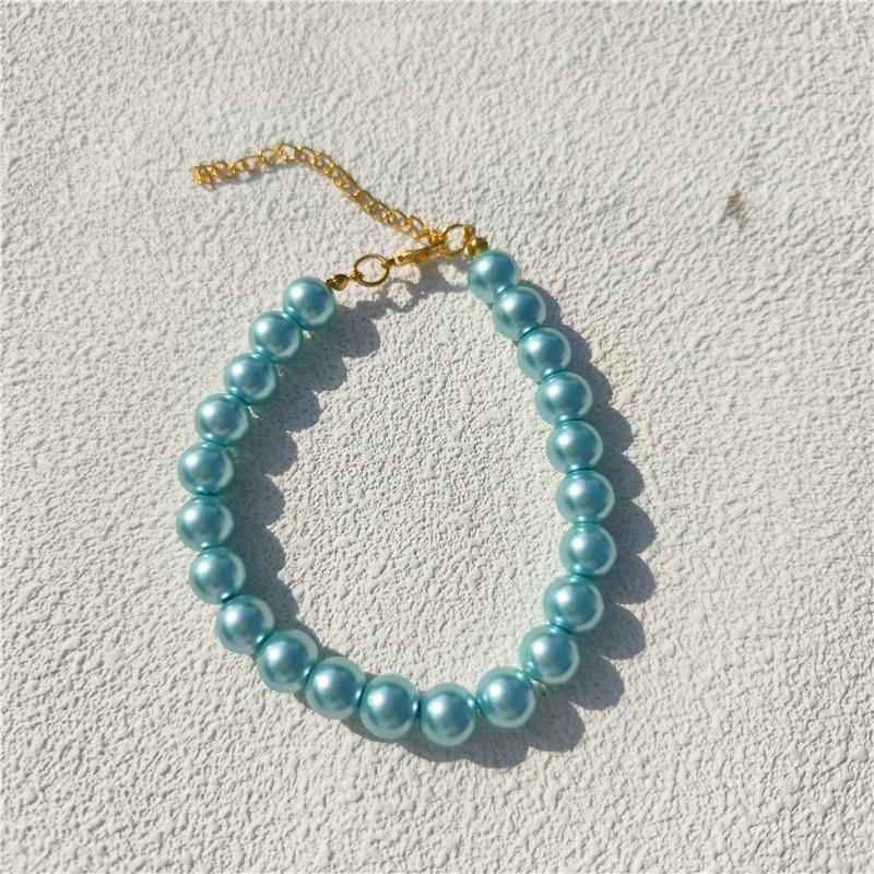 Niedliches Haustier Perlenhalsband Hund Prinzessin DIY Halskette Katzenhalsband Schmuck Welpenzubehör Hundekette Chihuahua Hochzeitsschmuck Zeug