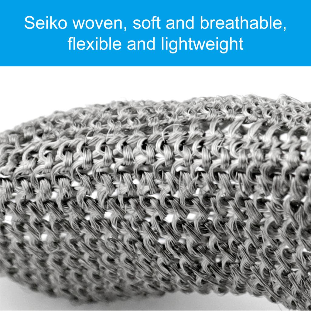 Mănușă rezistentă la tăiere cu mâneci de protecție pentru braț, mănușă metalică din plasă din oțel inoxidabil, mănușă metalică de măcelar pentru carne și pește