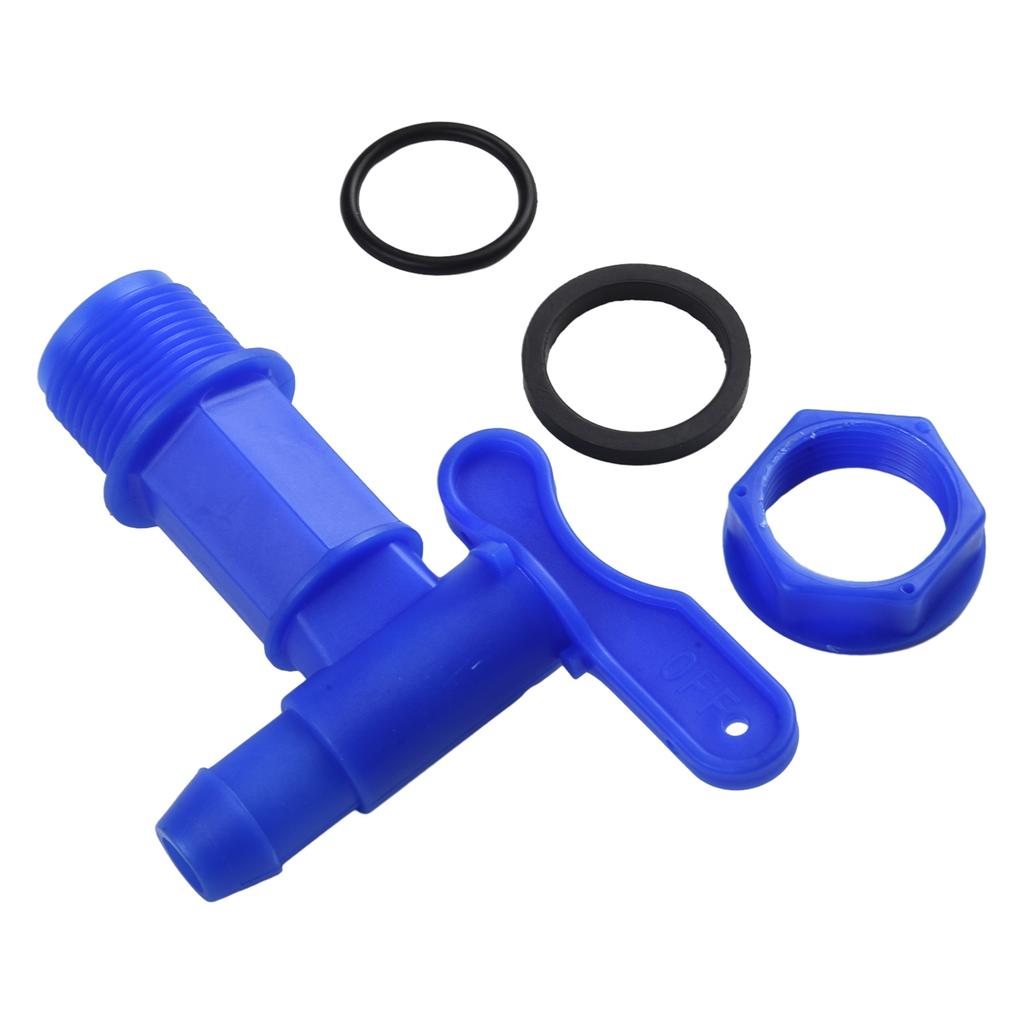 IBC Faucet Replacement Connector Valves Plastic Water Butt Tap Adaptor Beer Garden Water Tanks Faucet Tap Adapter Tool