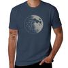 Sacred Geometry Sri Yantra Moon Psychedelic Vintage Design TShirt Lightweight Running TShirt