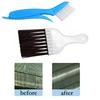 2PCS Cleaning Brush Air Conditioner Condenser Fin Comb AC Fin Cleaning Brush Fin Coil Comb Folding Brush Home Hand Tools