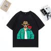 Bad Bunny Graphic Fashion T-shirt Men Women Vintage Top Hip Hop Streetwear Oversized T-shirts Unisex Cotton Short Sleeve Clothes
