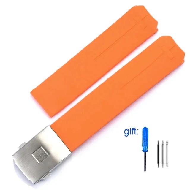 20MM 21MM Silicone Watch Strap For Tissot 1853 Tengzhi T-Touch Original T013 Rubber Watch Band T047T081T33 Wristband
