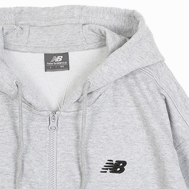 New Balance Hooded Zip Up Lqj Nbmdfco103 Ac Universal Essential Small Logo Hoodie Zip Up