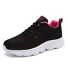 Brand sports shoes new black running shoes hollowed out lightweight mesh breathable casual travel shoes