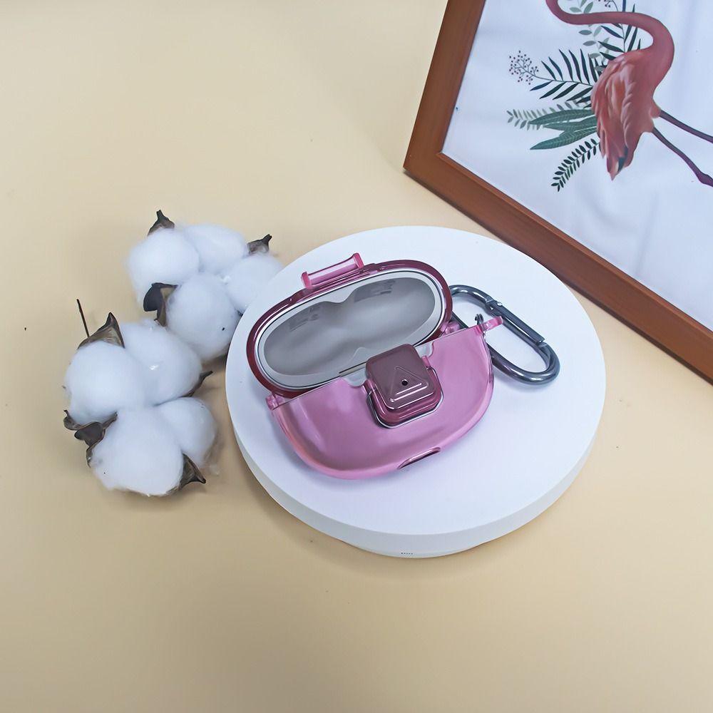 Anti-Fall Earphone Case Dustproof Shockproof Earbuds Cover Anti-scratch with Keyring for SHOKZ Open Dots ONE