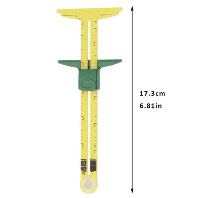 5-in-1sliding Ruler Multifunctional Measuring Ruler Plastic Drawing Tailor Patchwork Ruler Template DIY Sewing Accessories Tools