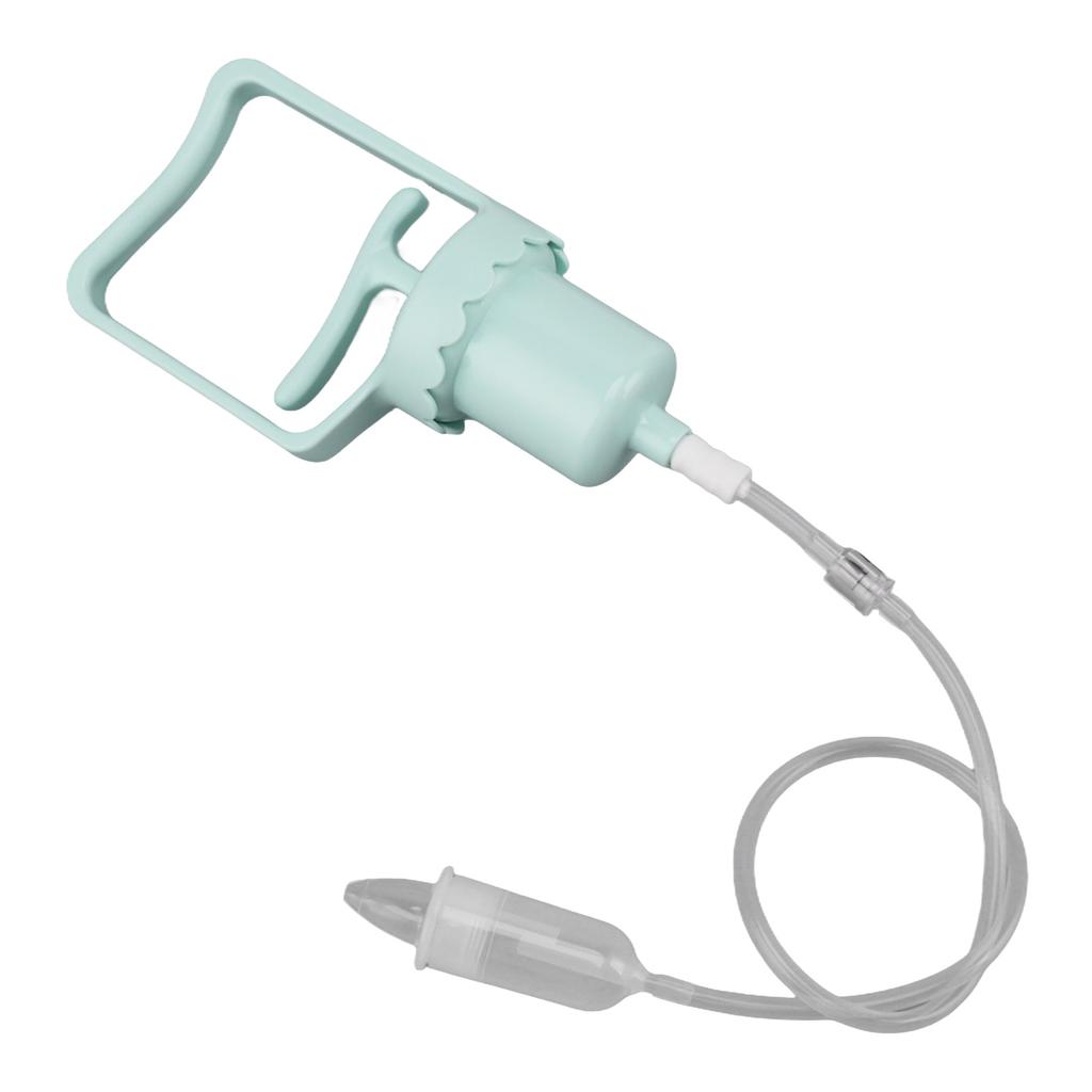 Baby Nose Aspirator Hand Puller Nose Sucker Manual Soft Silicone Negative Pressure Nosal Cleaning for Infant Newborn