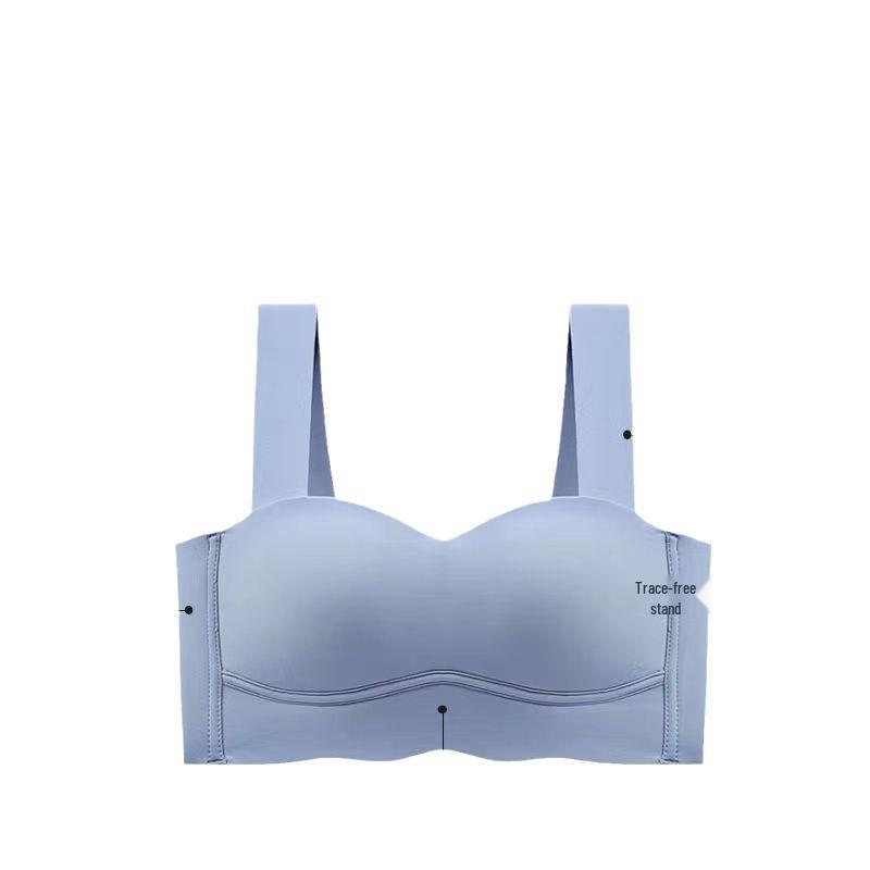 Women's Strapless Seamless Sports Bra: Push-Up & Minimize, Underwire-Free