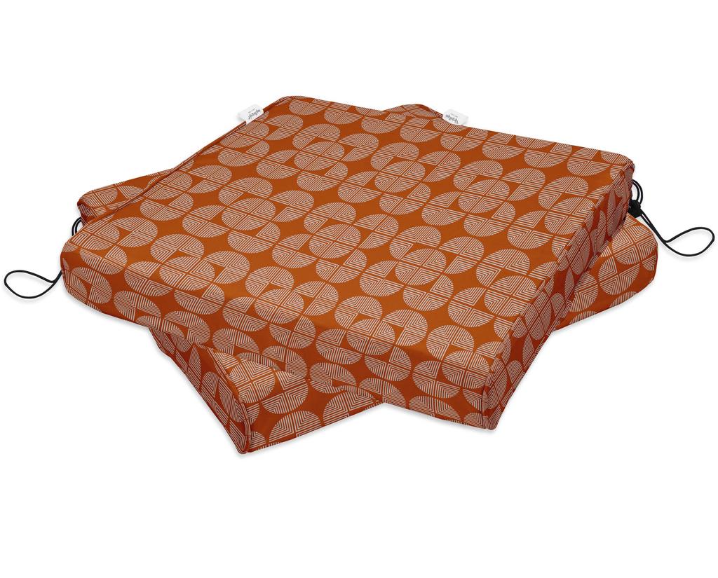 Vargottam Perfect Outdoor Indoor Square Corner Seat Cushions Water-Resistant Lounge Chair 18.5" X 16" Home Office Patio Furniture