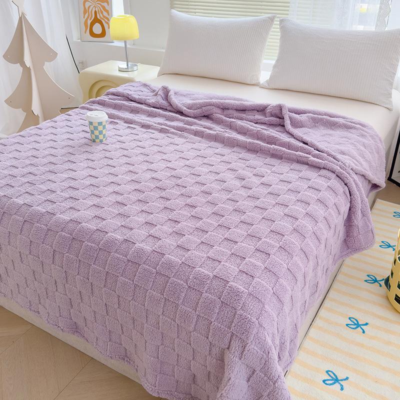 Flanell Korallenfleece Decke Weiche Überwürfe Decken für Sofa Bett Plüsch Taffeta Fleece Weich Dicke Bettdecken
