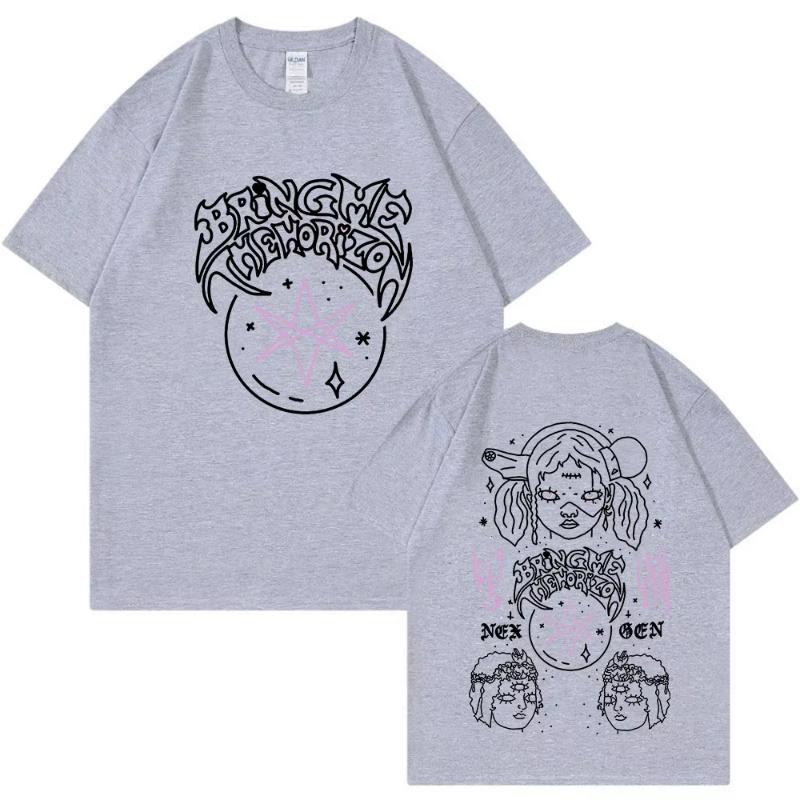 

BMTH BringMe TheHorizon Album Post HuUnisex Nex Gen Tshirt Heavy Metal Rock Band Tshirt Unisex Fashion Hip Hop Short Sleeve Tshirts S
