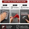Metal Fishing Emblem Fishing Vehicle Emblem Fishing Themed Auto Badge  Vehicle Accessories