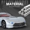 1:24 AMG Mercedes Benz GT Sound und Licht Zurückziehen Legierung Automodell Druckguss Spielzeug mit Sound und Licht Fahrzeug Dekoration Spielzeug Kinder Jungen Geschenk