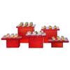 Food Display Rack Acrylic Cold Meal Hotel Business Tea Break Platform Ornament Set Cake Display Rack Dessert Table Buffet Table
