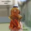 Christmas Party Decoration  Christmas Plastic Water Bottle Gingerbread Man Snowman Shaker Cup Juice Drink Bottles Kids Gifts
