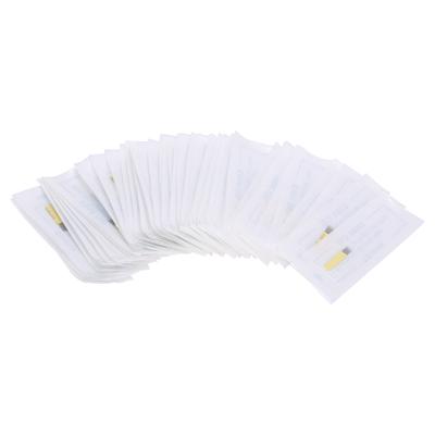 50pcs Shader Eyebrow Microblading Needle Blade Food Grade Stainless Steel Manual Tattoo Blades