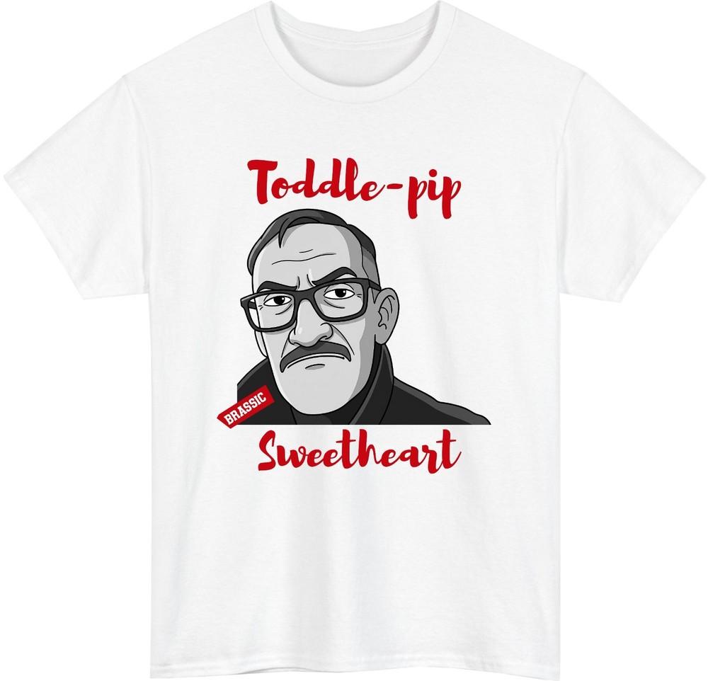 ToddlePip Sweetheart Retro TShirt Vintage Brassic Davey TV Show Tee Top S