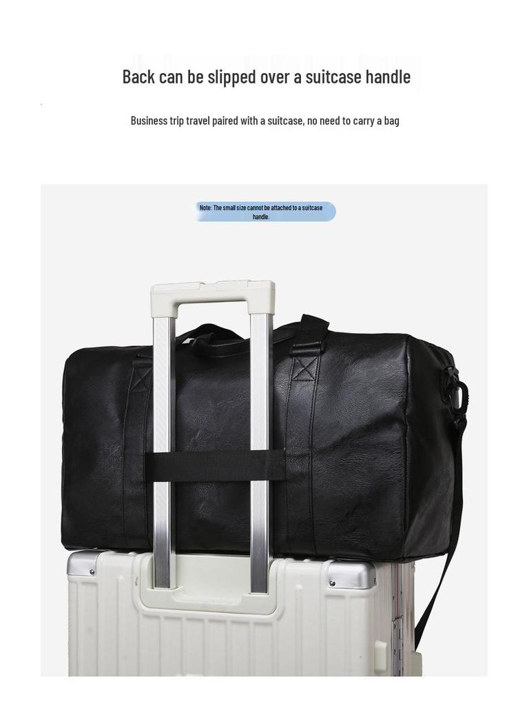 Multifunctional Gym and Travel Bag with Shoe Compartment - Wet/Dry Separation, Short Trip Handbag, Crossbody Bag