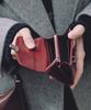Ostkaka Clasp Wallet Burgundy