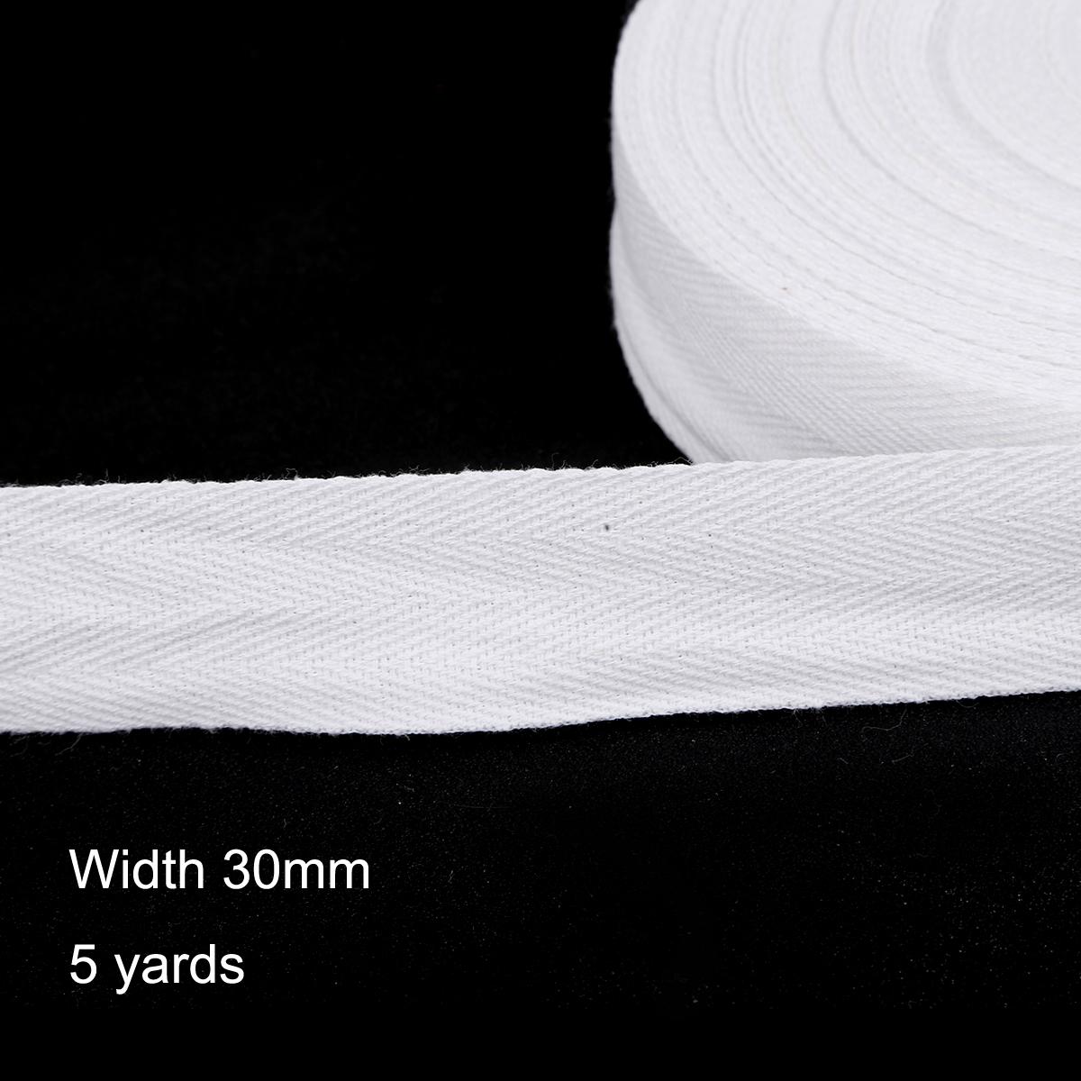 

5 ярдов/лот, лента из 100% хлопка, лента ручной работы с косточкой, свадебные рождественские украшения, ткань для шитья 30mm белый