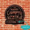 Retro Camper Van Metal Sign RV Decor for Camping Fans