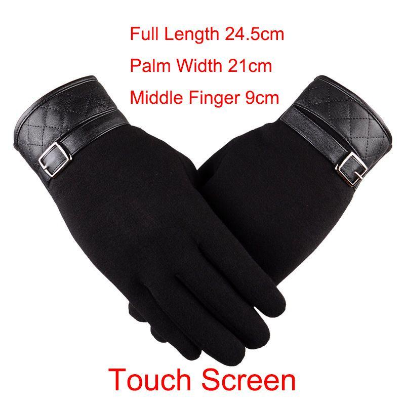 Gants d'hiver coupe-vent imperméables antidérapants thermiques à écran tactile pour hommes et femmes