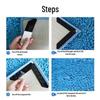 Newcomer Welcome: 12-Pack Anti-Slip Door Mat Fixing Stickers - Suction Cup Design for Entry Mats