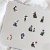 Set of 100 Banksy Waterproof Water Smartphone and More Stickers, Decals, Stylish, Cool, Popular, Stationery, Snowboard, Skateboard, Luggage, Suitcase,