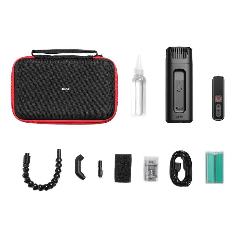 Ulanzi R001A FM03 FILMOG Ace Portable Fog Machine Mini Smoke Generator with Remote Control for Studio Photography Video Figure Shooting