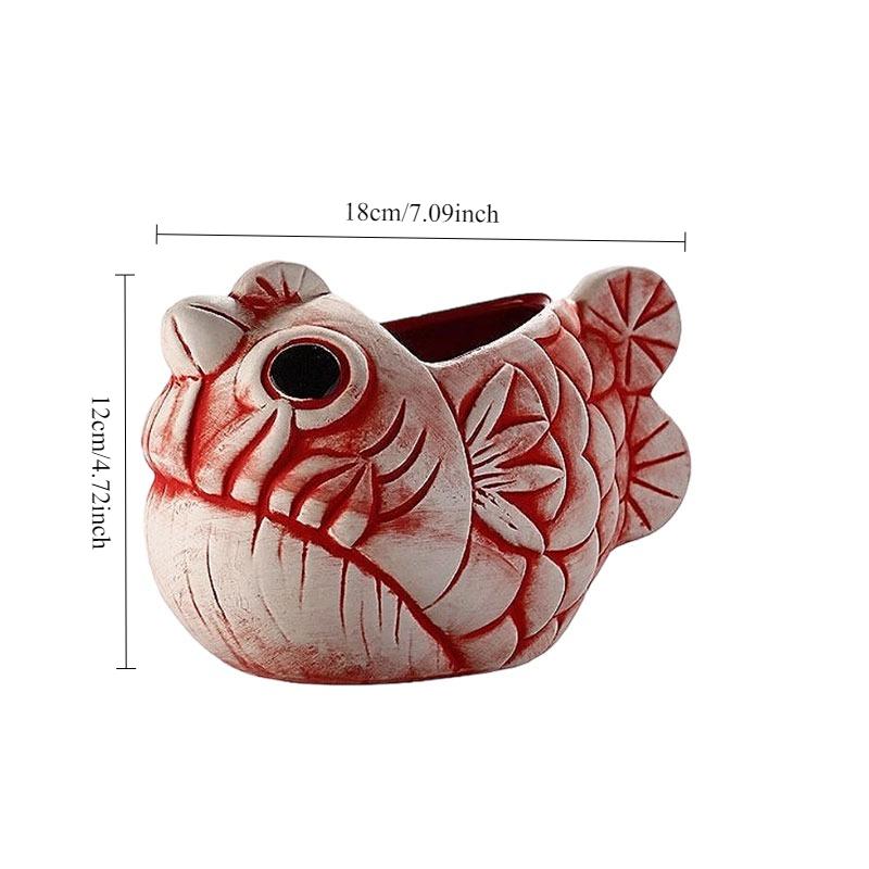 

Personalized Ceramic Cups Cute Lanternfish-shaped Cups Living Room Decoration Tiki Mugs Home Decoration Accessories Best Gift