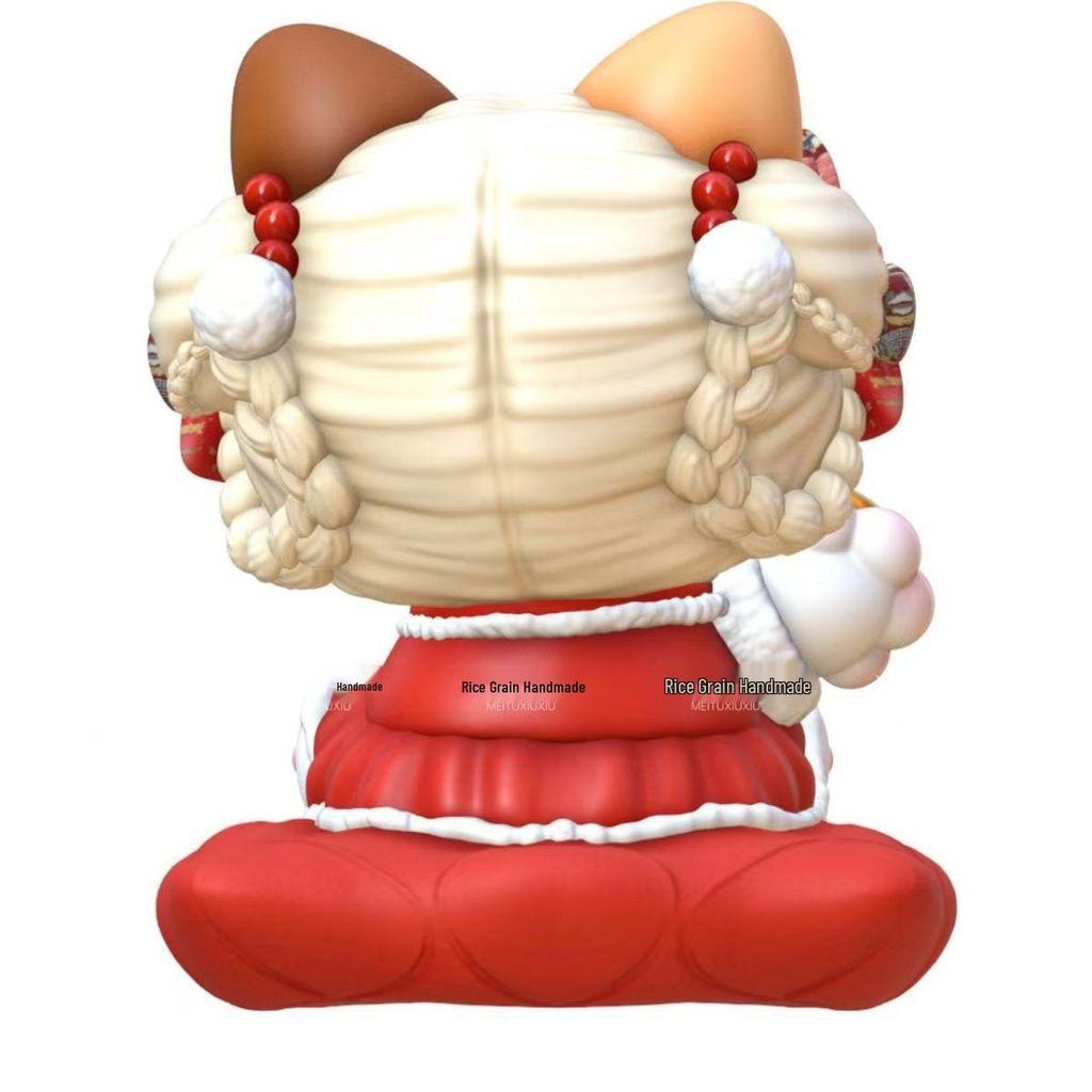 KT Popular Wealth-Attracting 3D Aromatherapy Plaster Doll DIY Coloring Ornaments