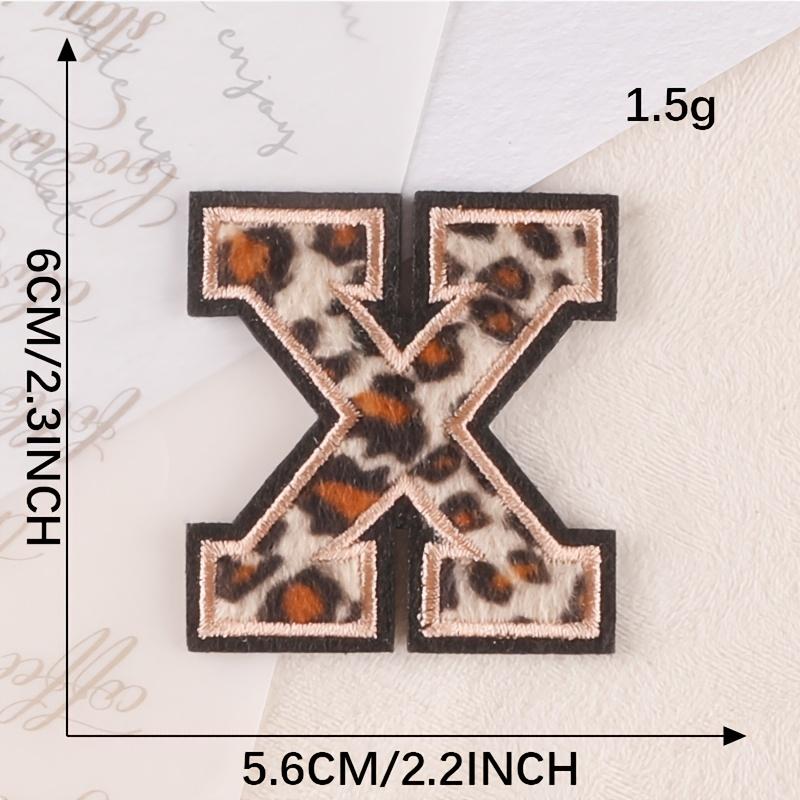 3pcs Flannel Iron-On Letter Patches, Embroidered Letter Patches, Suitable for Clothing, Dresses, Hats, Jeans, Shoes, Bags, DIY Materials