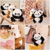 Cute And Realistic Panda Plush Toy With Pp Cotton Filling Perfect Birthday Gift For Kids