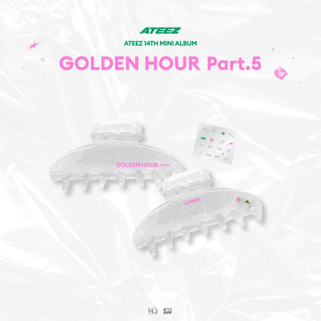 Предзаказ ATEEZ POP-UP Store GOLDEN HOUR: Часть 5 Зажим для волос