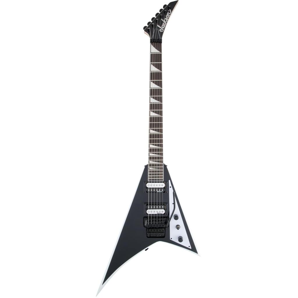 Series Rhoads JS32 Amaranth Fingerboard Black with White Bevels Jackson/JS