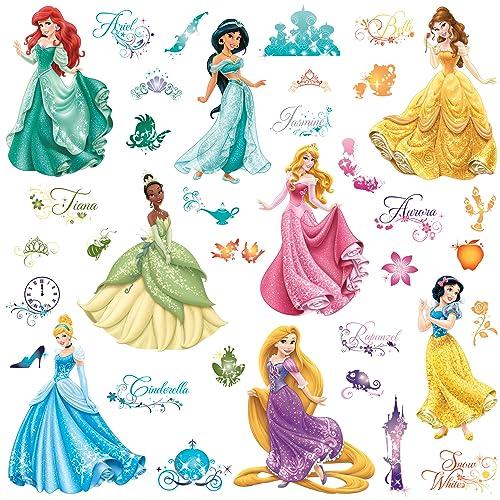 RoomMates Disney Princess Royal Debut Peel and Stick Wall Decal, RMK2199SCS