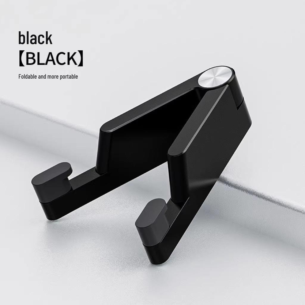 All-Metal Foldable V-Shaped Phone & Tablet Stand for Streaming and Viewing
