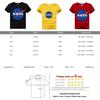 Camiseta Clásica de Astronauta Espacial de la NASA para Niños con Diseño Elegante de Cuello Redondo