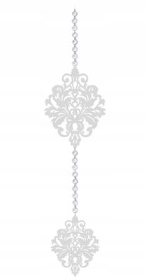 Z16 GARLAND Pendant Decoration OPENWORK GLAMU Decor White
