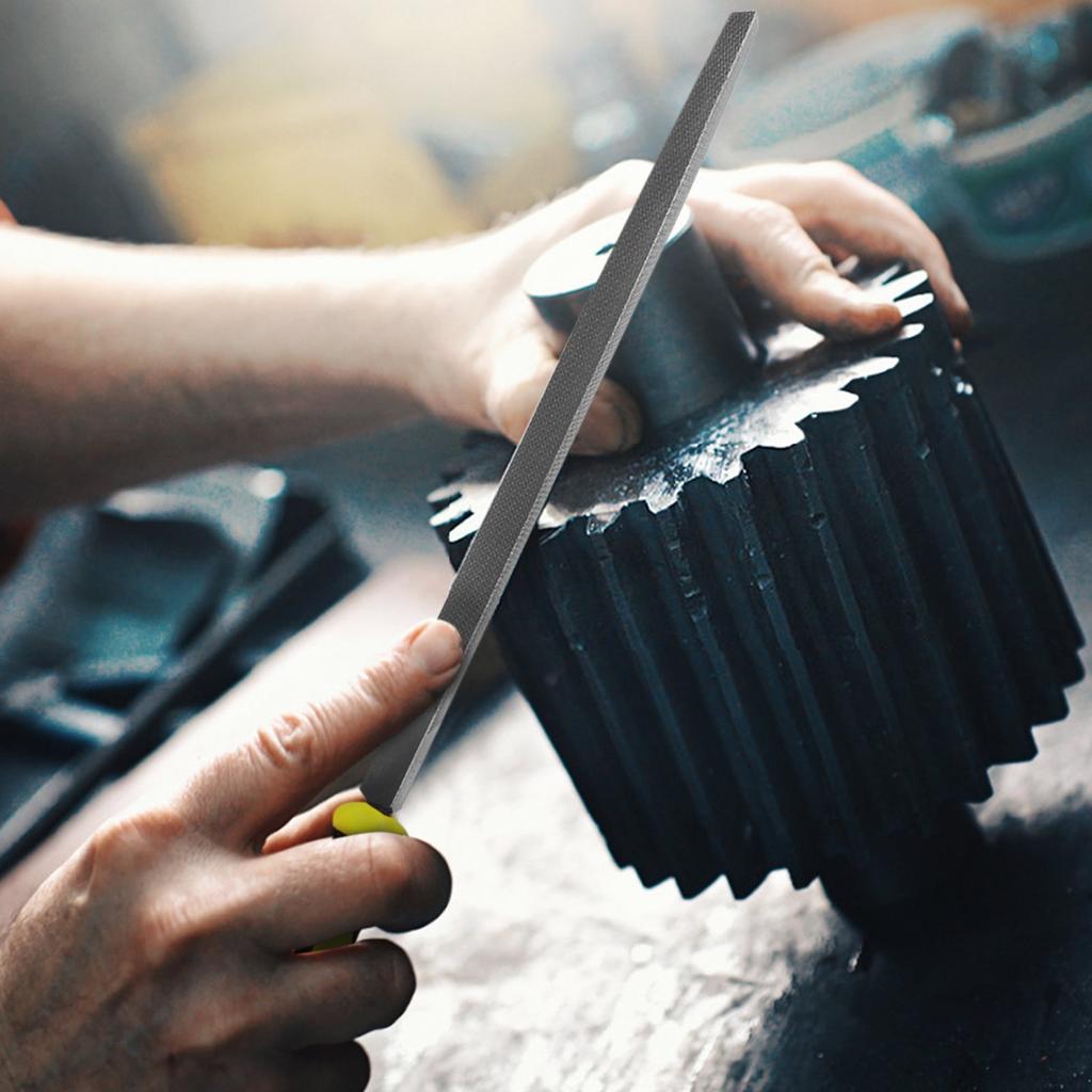 File Steel File File Letter Worker Single Handle File Flat Semicircular Triangular Round File Metal Woodworking Grinding