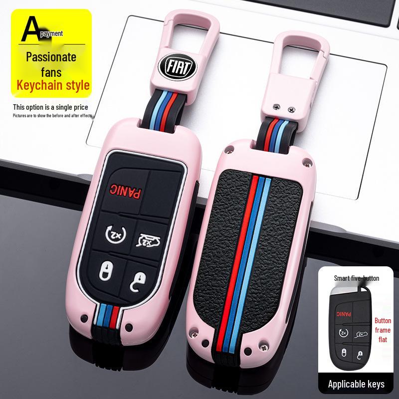 GAC Fiat Key Case for Viaggio Ottimo Zhiyue - Metal Shell Car Protection Cover