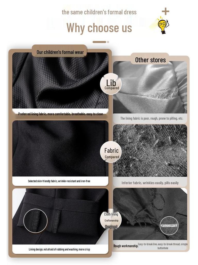 One-Year-Old Boys' British Gentleman Suit for Birthdays and Weddings