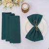 12 PCS Table Cloth Napkins Cotton Durable 30x45cm Fabric Reusable Uniform Color For Kitchen Dining Easter Wedding Decoration