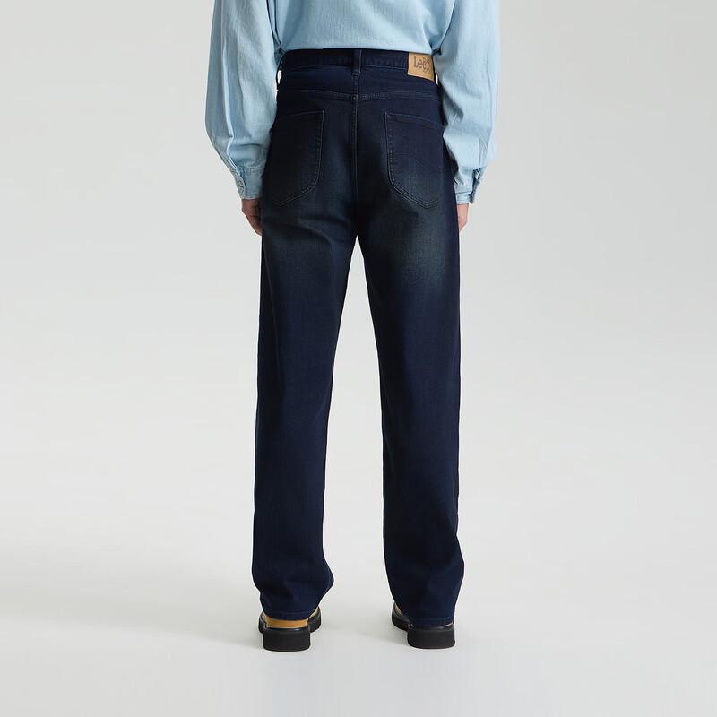 Lee EasyRider 761 Men's Dark Blue Loose Wide Leg Jeans