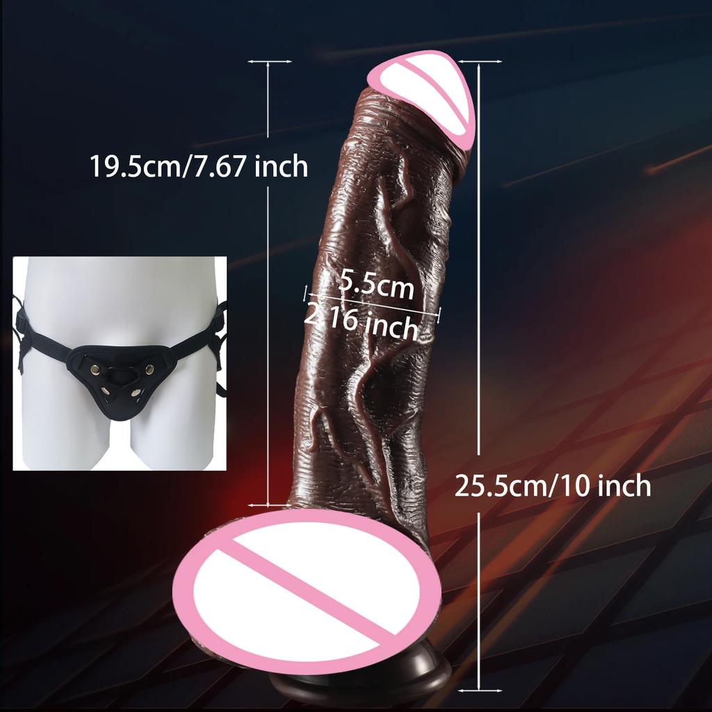 Realistic Dildo Elasticity Penis For Female Masturbation Vaginal Stimulator Orgasmic Sex Toys For Women Big Dick Dildos AnalPlug