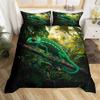 Chameleon Duvet Cover Sets for Teens Queen King Size Lightweight Down Quilt Cover Set  Animal Pattern Bedroom Decor No Comforter